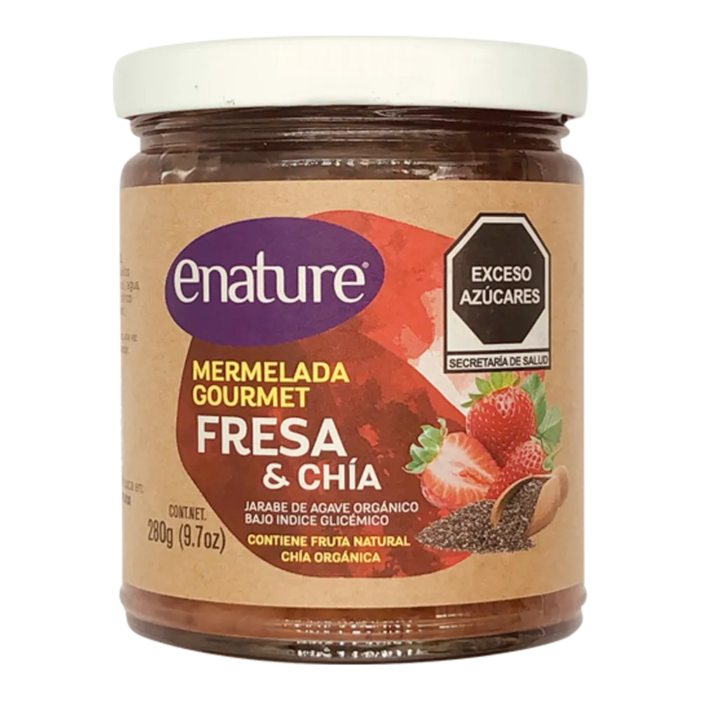 [PT00650] STRAWBERRY JAM WITH CHIA 280GR