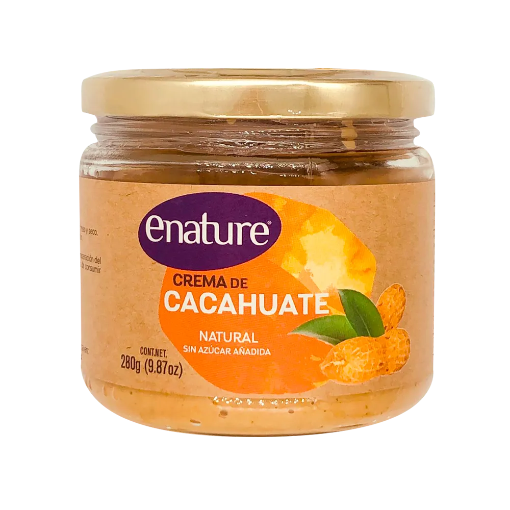 CREMA DE CACAHUATE NATURAL 280GR